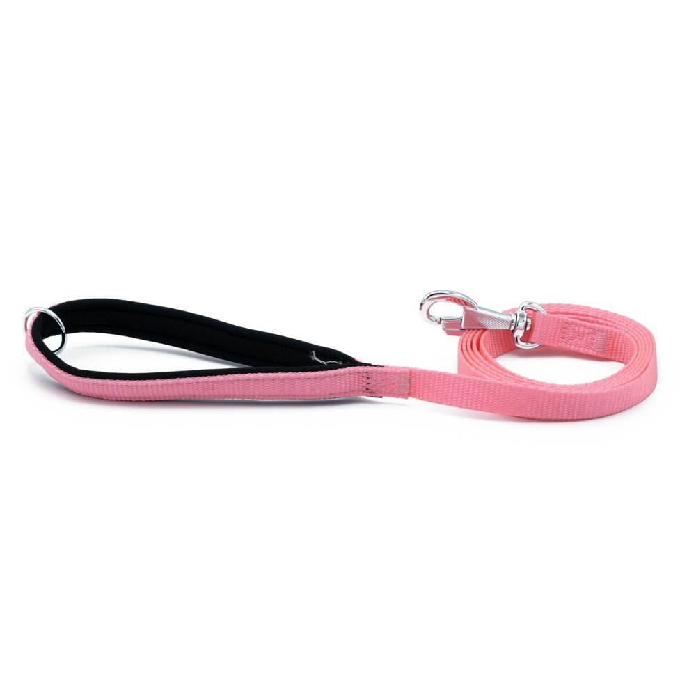 Doggie Dokuma Köpek Gezdirme Kayışı M 1.5x160 Cm Pembe