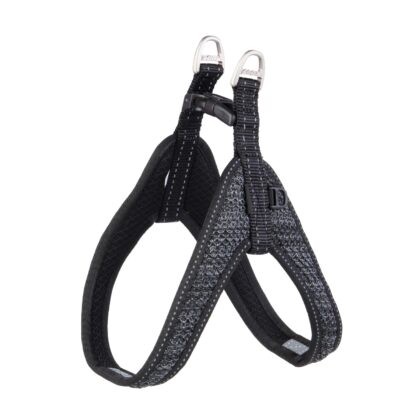 Rogz Utility Fast Fit Tuig M Zwart Göğüs Tasması