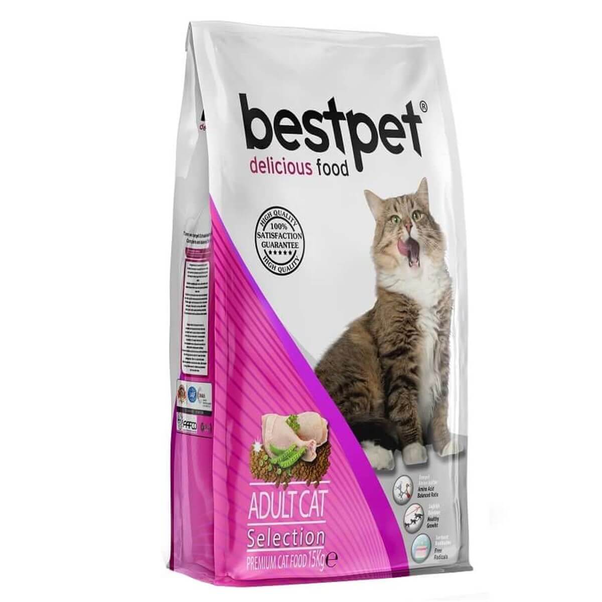 Bestpet Selection Tavuk Etli Yetişkin Kedi Maması 15 Kg