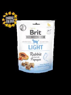 Brit Care Functional Snack Light Tavşanlı ve Papayalı Kilo Kontrolü Sağlayan Köpek Ödülü 150 Gr