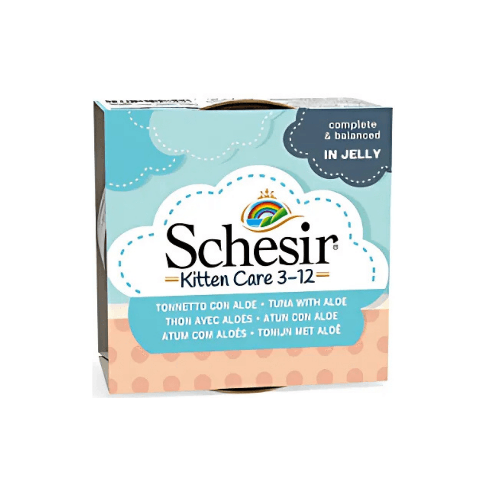 Schesir Ton Balıklı ve Aloeveralı Yavru Kedi Konservesi 85 Gr (12 Adet)