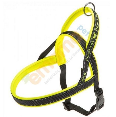 Ferplast Harness Köpek Bel ve Göğüs Tasması M Sarı