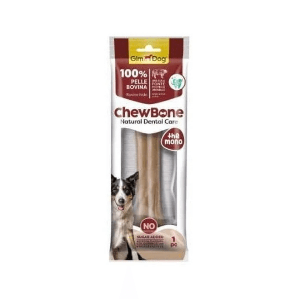 GimDog ChewBone Diş Sağlığı Destekleyici Naturel Press Kemik 20 cm 150 Gr