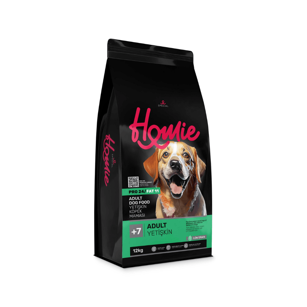 Homie Special Düşük Tahıllı +7 Yaşlı Köpek Maması 12 Kg