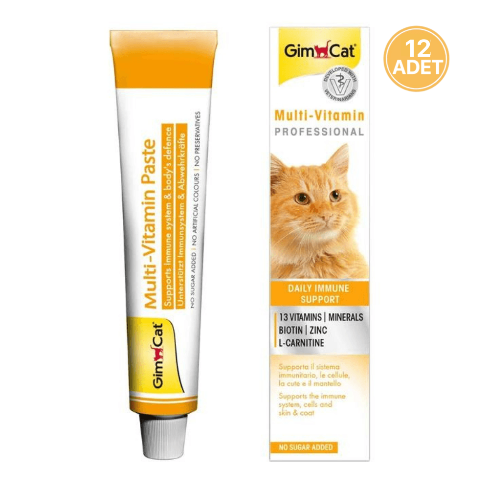 Gimcat Multi Vitamin 20 Gr (12 Adet)