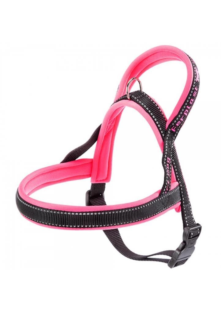 Ferplast Harness Köpek Bel ve Göğüs Tasması M Pembe