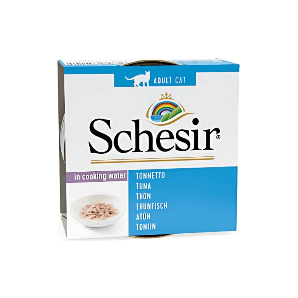 Schesir Naturel Ton Balıklı Yetişkin Kedi Konservesi 85 Gr (6 Adet)