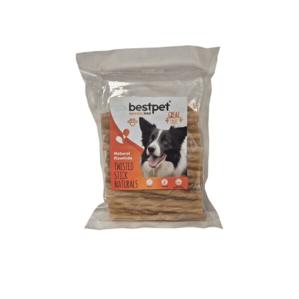 BestPet Burgu Doğal Kemik Çubuk Köpek Ödülü 350 Gr