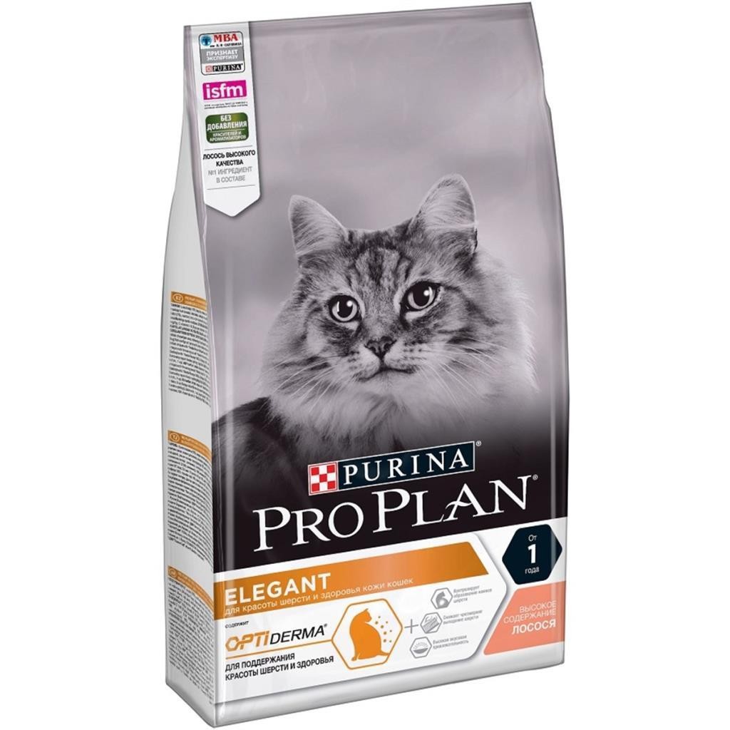 Pro Plan Elegant Derma Plus Somonlu Yetişkin Kedi Maması 1.5 Kg
