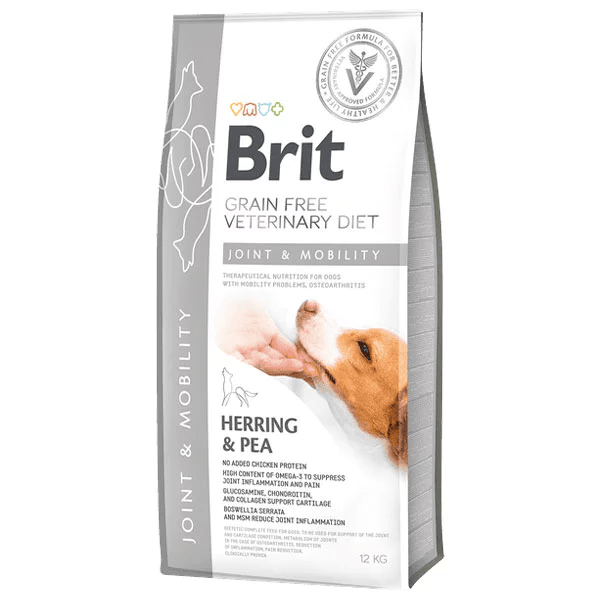 Brit Veterinary Diet Joint & Mobility Eklem Sağlığı Destekleyici Tahılsız Köpek Maması 12 Kg