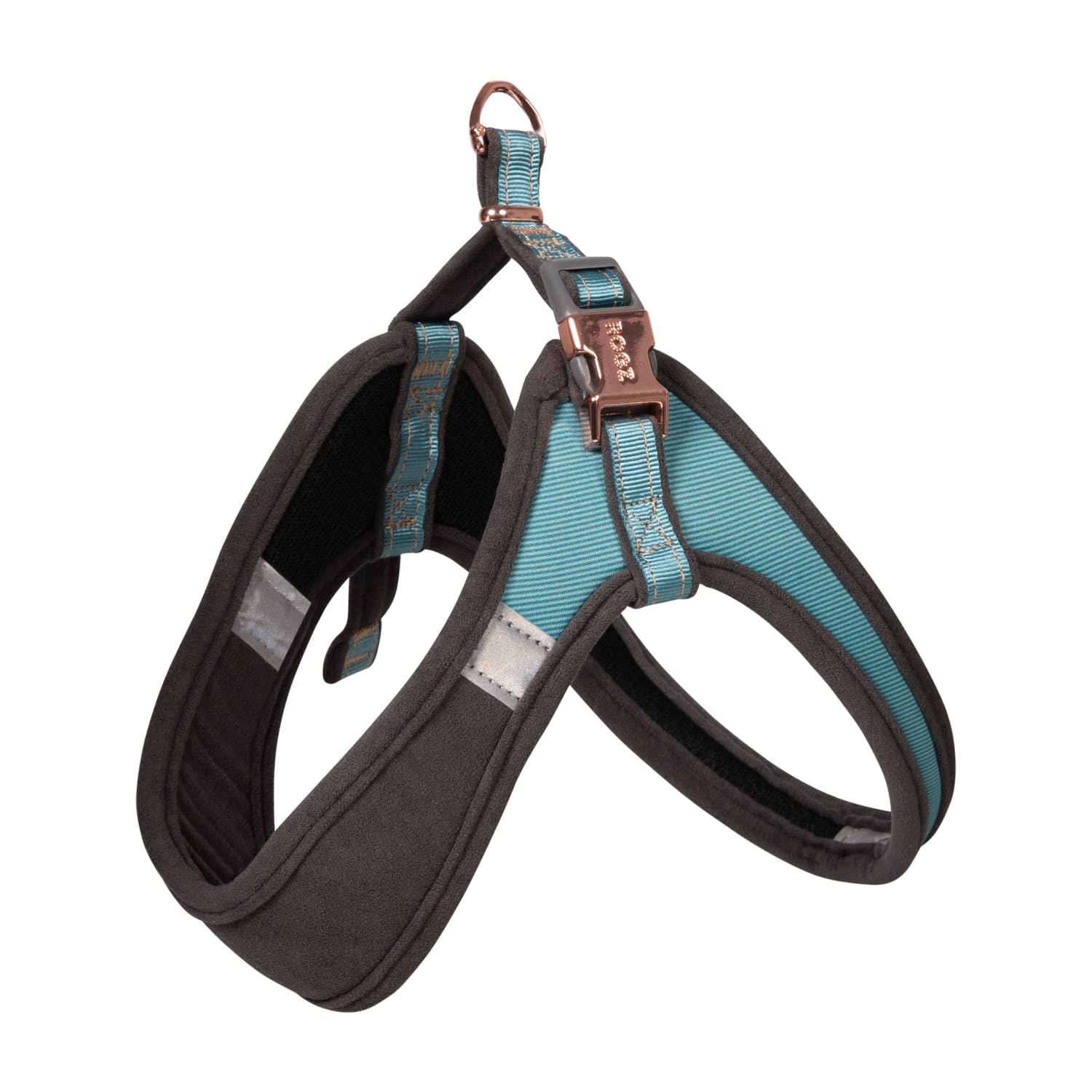 Rogz Urban Fast Fit Tuig S Turquoise Moon Göğüs Tasması