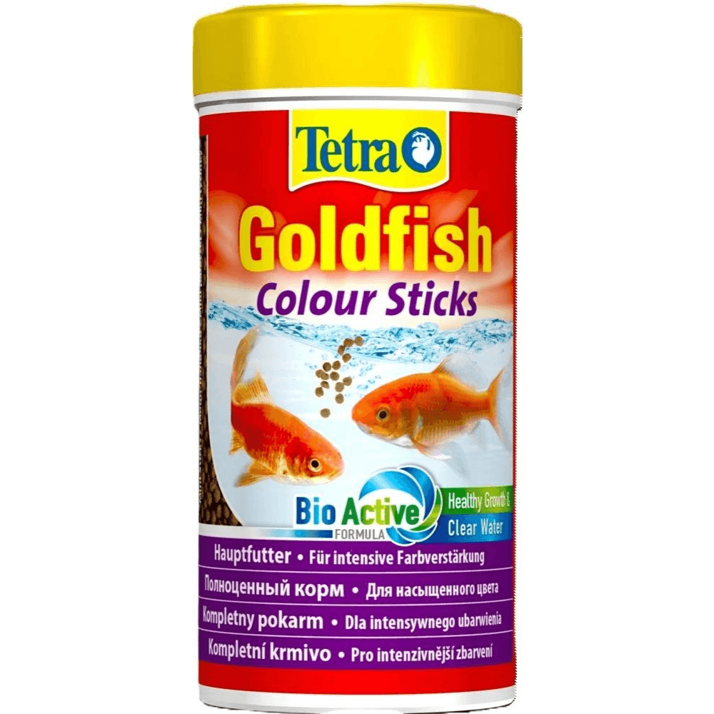 Tetra Goldfish Colour Sticks Balık Yemi 250 Ml