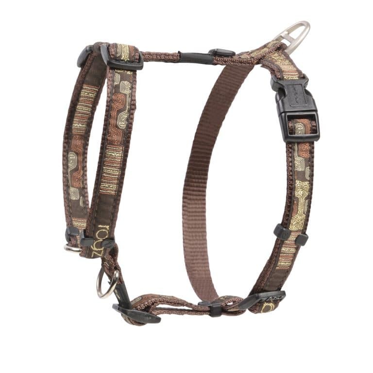 Rogz Fancy Dress Tuig XL Mocha Bone Göğüs Tasması