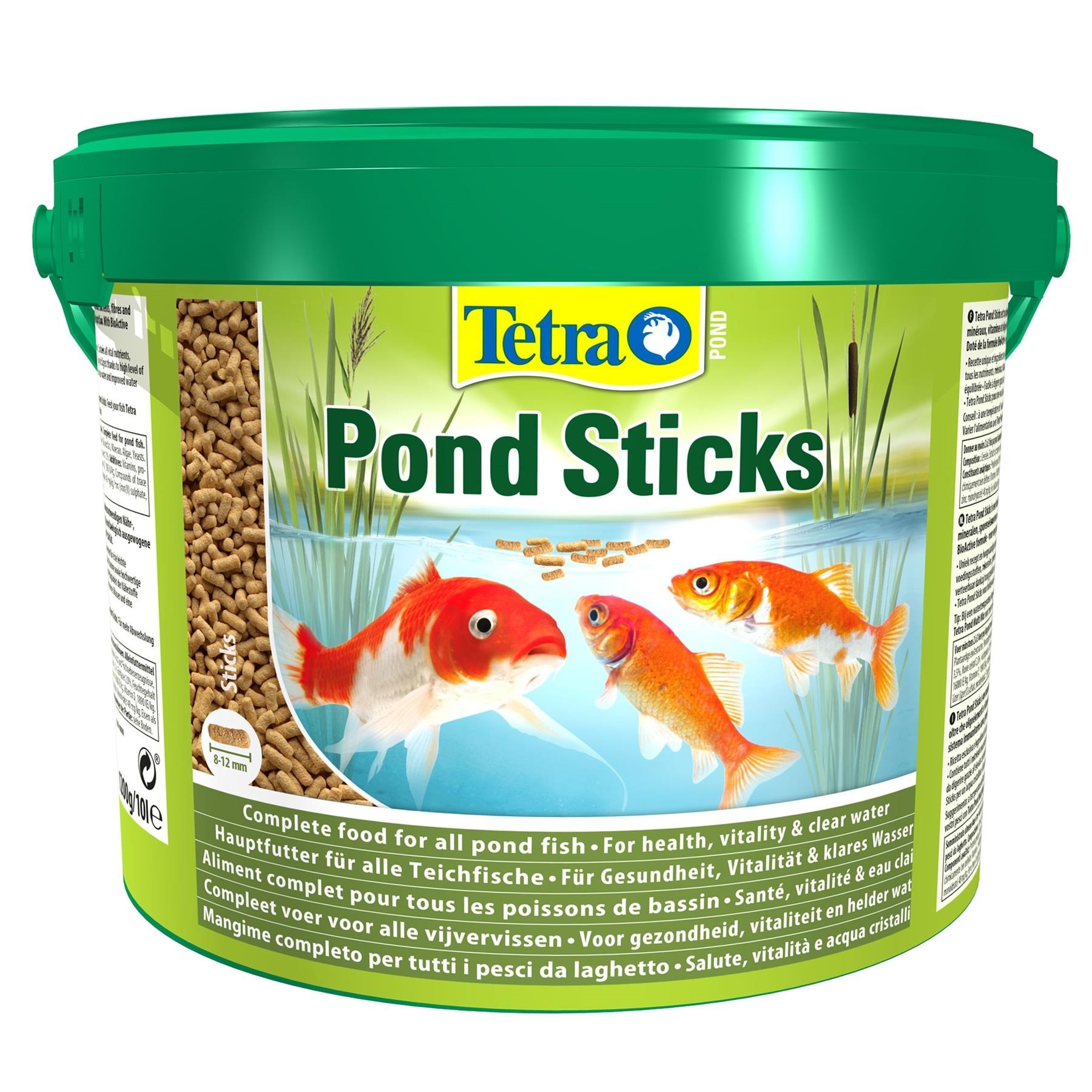 Tetra Pond Sticks Yeşil Havuz Balığı Yemi 10 Lt