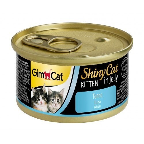 GimCat Shiny Cat Kitten in Jelly Ton Balıklı Yavru Kedi Konservesi 70 Gr