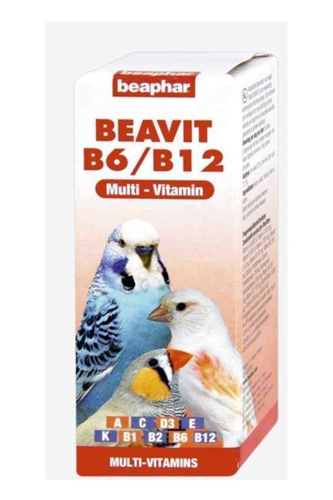 Beaphar Beavit B6-B12 Kuşlar İçin Multi Vitamin 50 Ml
