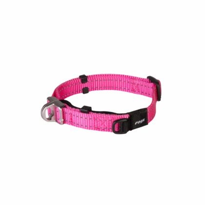 Rogz Utility Safety Halsband XL Roze Boyun Tasması