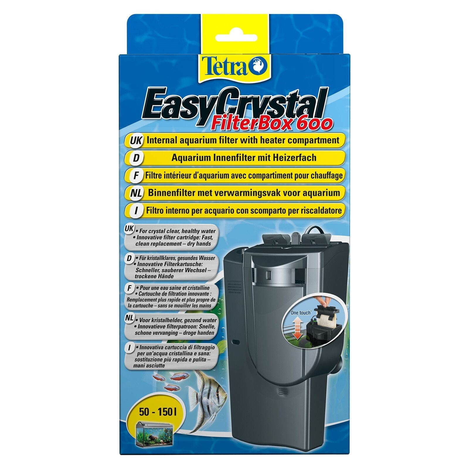 Tetra Easy Crystal Filter Box 600 İç Filtre