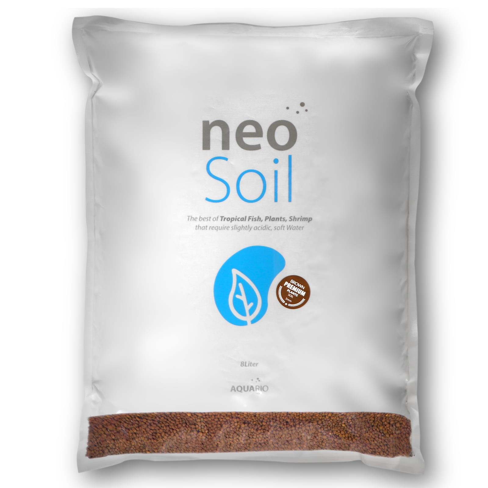 Aquario Neo Compact Plants Soil Brown 8 Lt