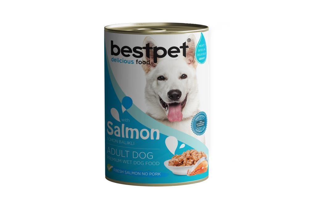 Bestpet Somonlu Yetişkin Köpek Konservesi 400 Gr