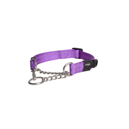Rogz Utility Control Chain Halsband XL Paars Boyun Tasması