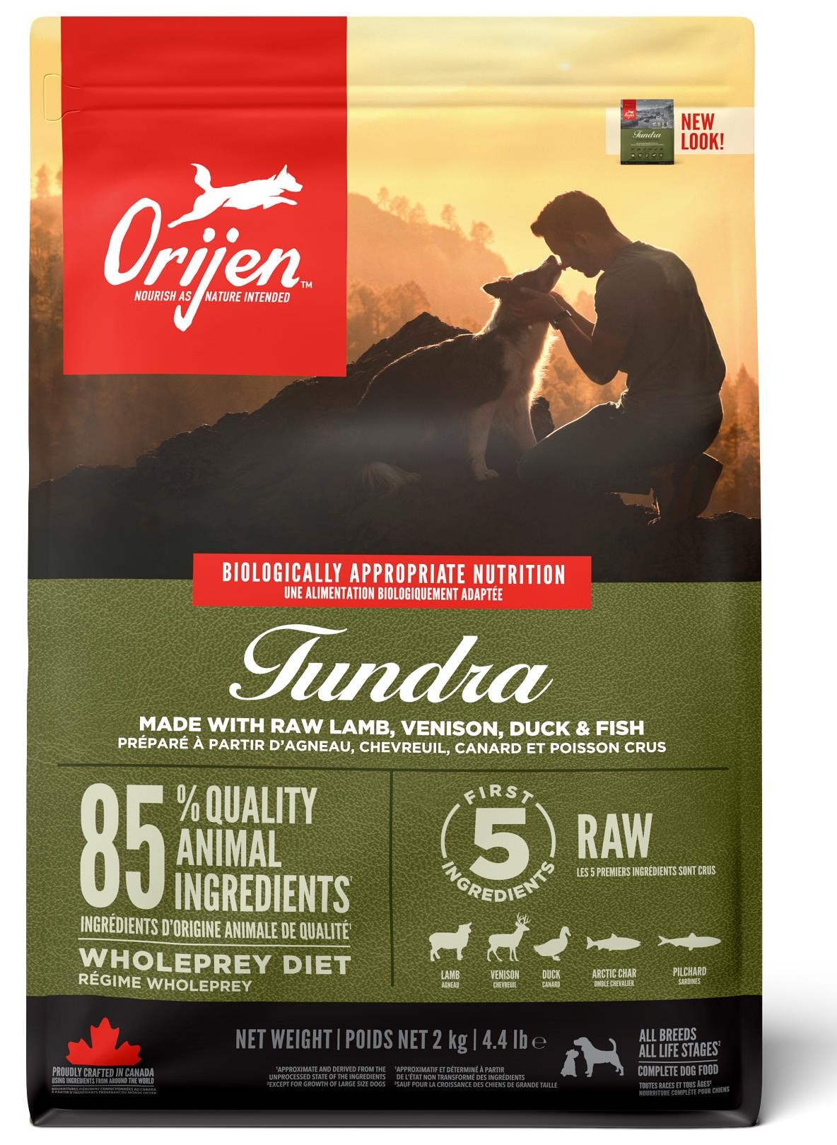 Orijen Tundra Tahılsız Yetişkin Köpek Maması 2 Kg