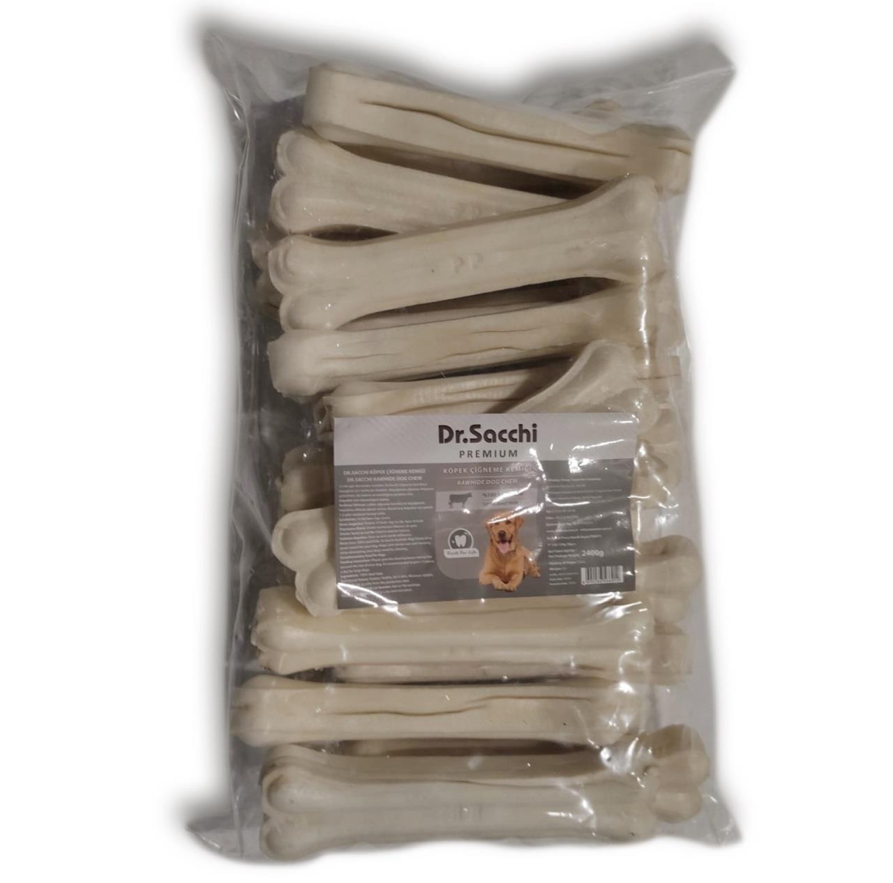 Dr. Sacchi Press Köpek Çiğneme Kemiği 17.5 Cm (20 Adet)
