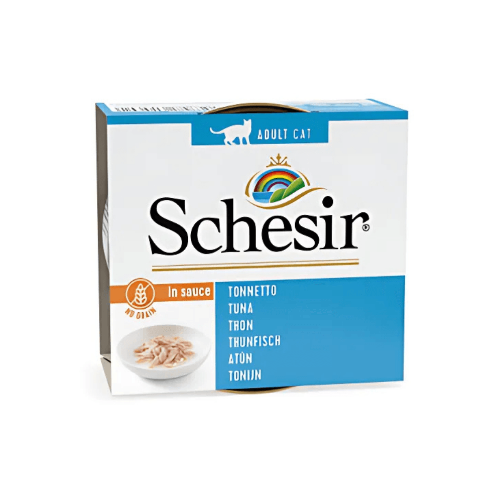 Schesir Soslu Ton Balıklı Yetişkin Kedi Konservesi 70 Gr (6 Adet)