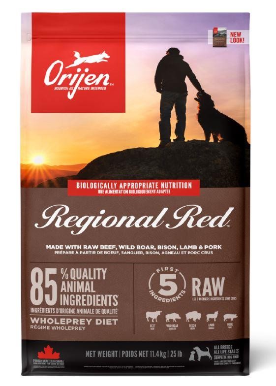 Orijen Regional Red Tahılsız Yetişkin Köpek Maması 11.4 Kg