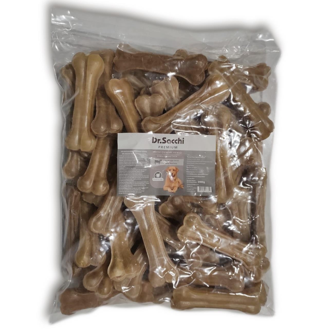Dr. Sacchi Press Köpek Çiğneme Kemiği 12.5 Cm (50 Adet)
