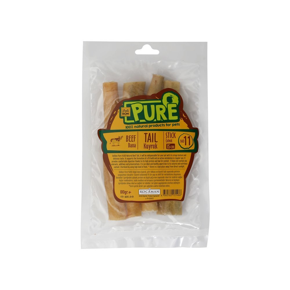 Delibon Pure Dana Kurutulmuş Ödül Kuyruk 100 Gr