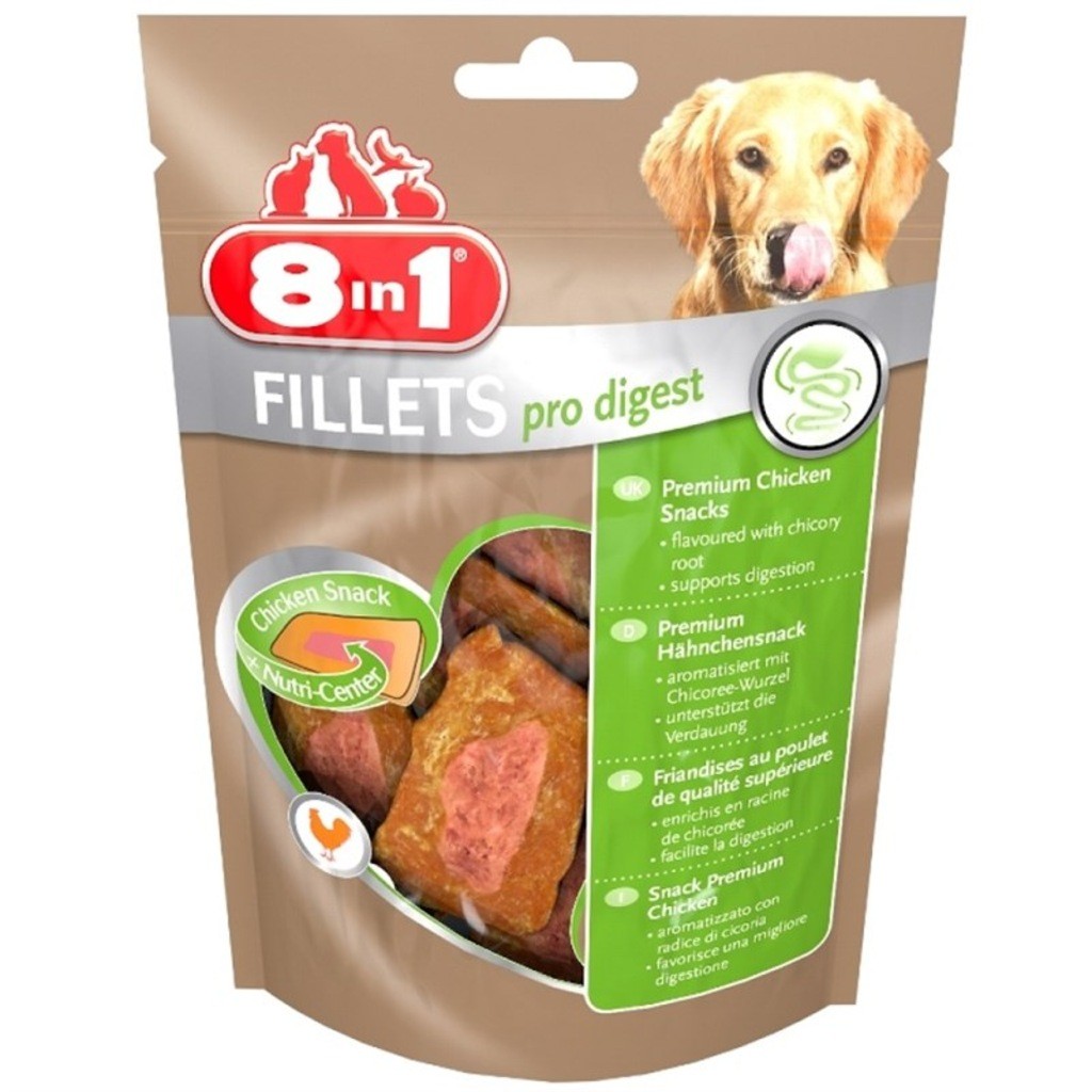 8İn1 Fillets Pro Digest Köpek Ödülü 80 Gr