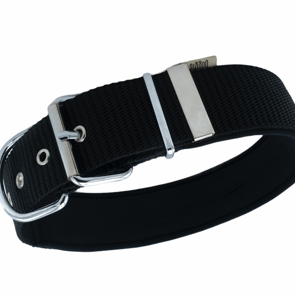 Doggie Comfort Yumuşak Dokuma Köpek Boyun Tasması L 5x60-70 Cm Siyah