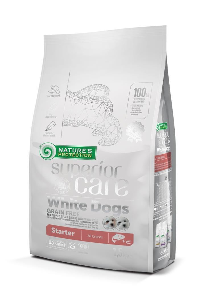 Nature's Protection Superior Care Tahılsız Somonlu Beyaz Yavru Köpek Maması 10 + 2 Kg