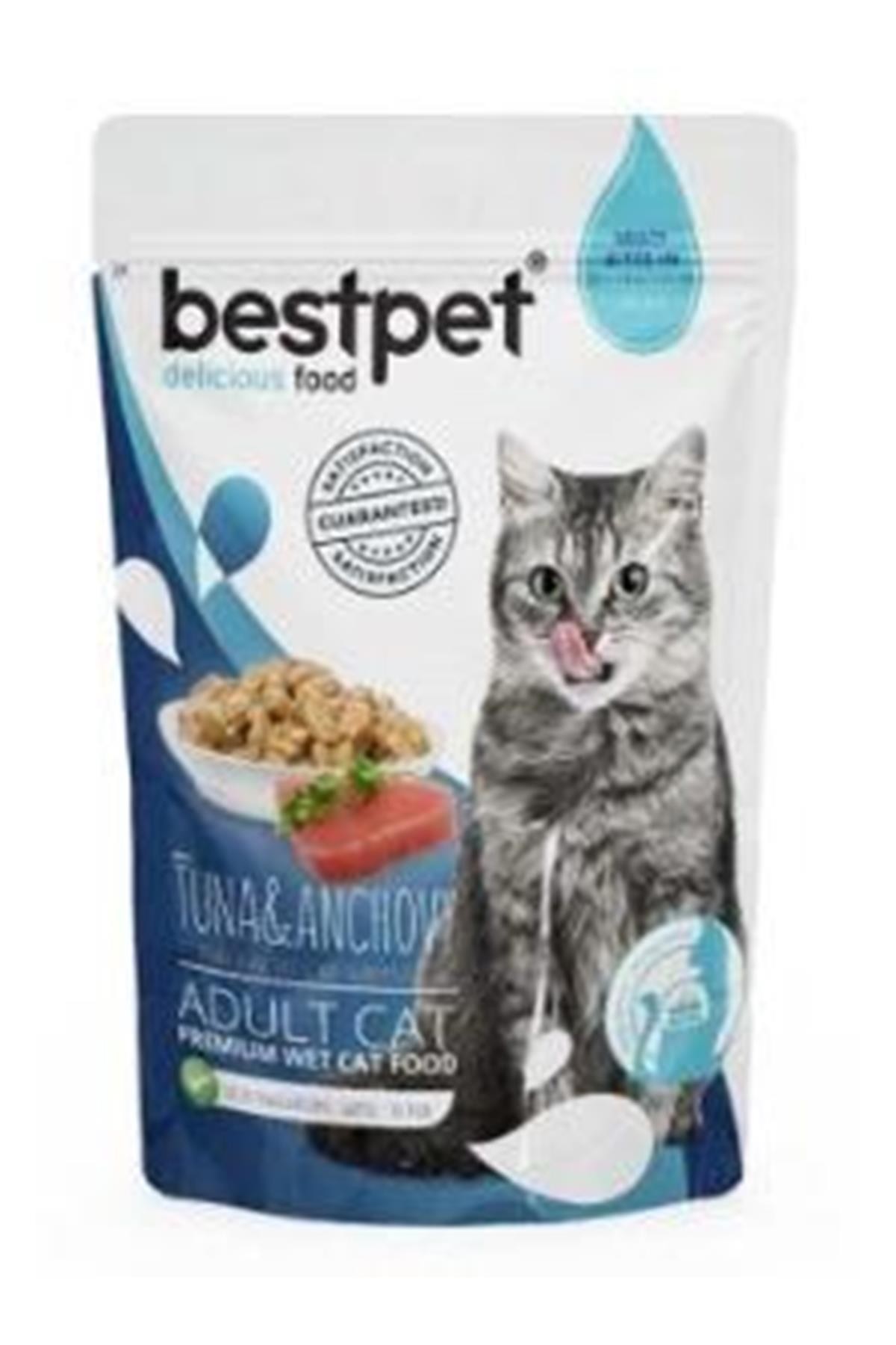 Bestpet Ton ve Hamsili Yetişkin Kedi Konservesi 85 Gr