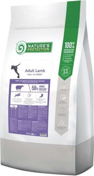 Nature's Protection Kuzu Etli Yetişkin Köpek Maması 18 Kg