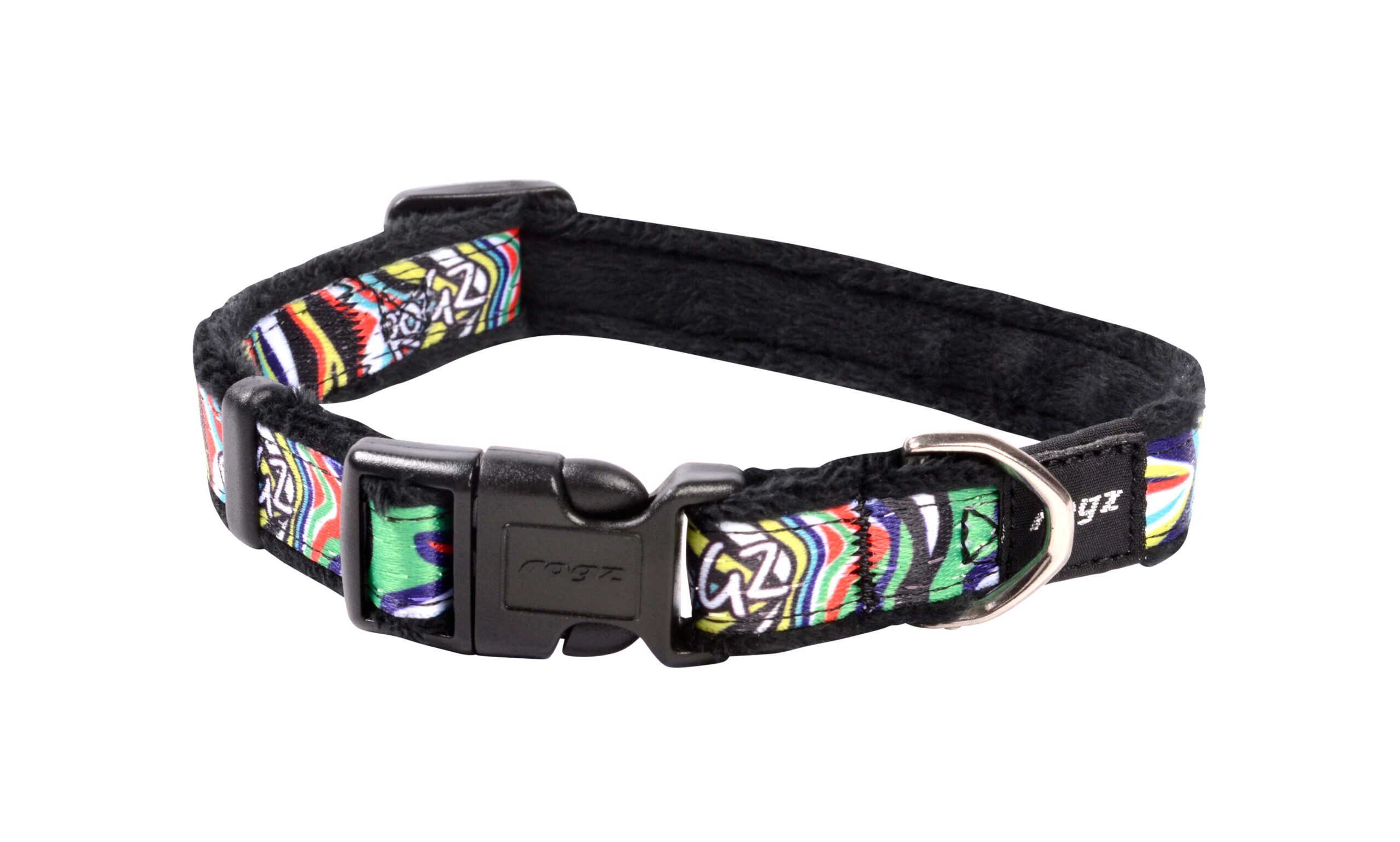 Rogz Fashion Halsband M Wild Stripes Boyun Tasması
