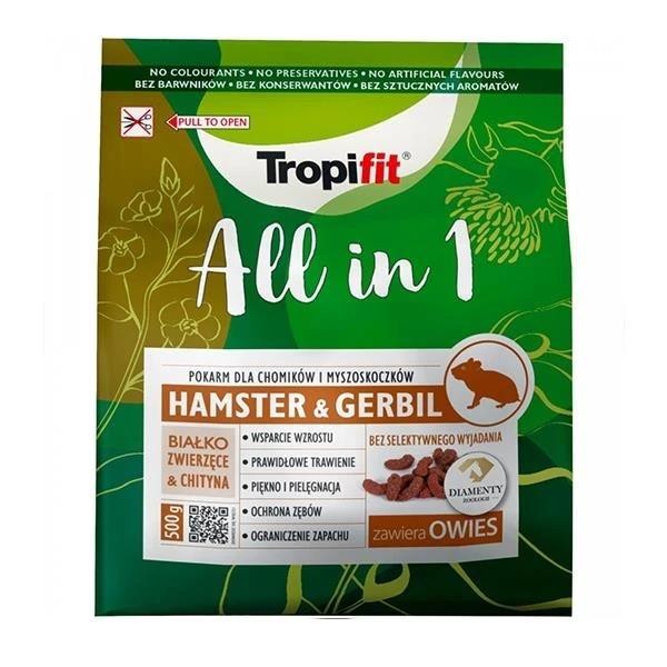 Tropifit All in1 Hamster Yemi 500 Gr