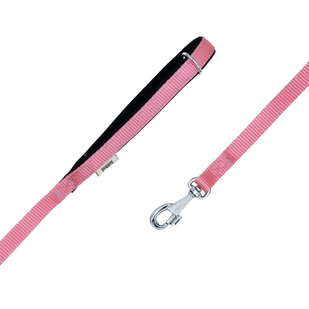 Doggie Dokuma Köpek Gezdirme Kayışı M 1.5x160 Cm Pembe