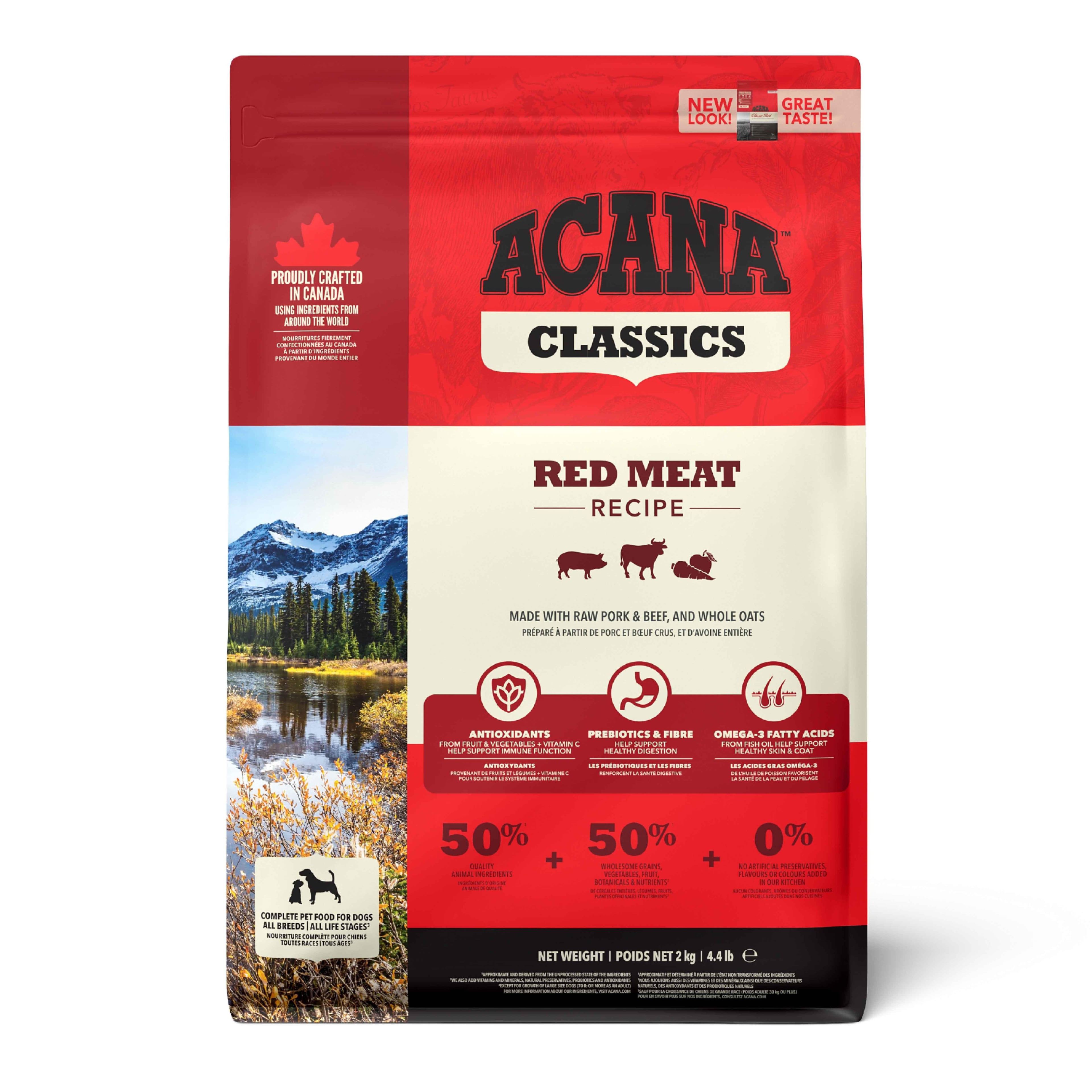 Acana Classics Red Meat Kırmızı Etli Tahılsız Yetişkin Köpek Maması 2 Kg
