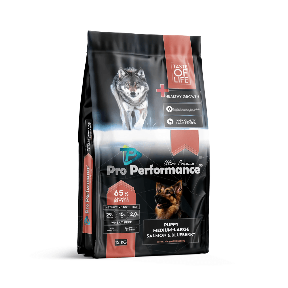 Pro Performance Ultra Premium Hipoalerjenik Somonlu ve Yaban Mersinli Yavru Köpek Maması 12 Kg