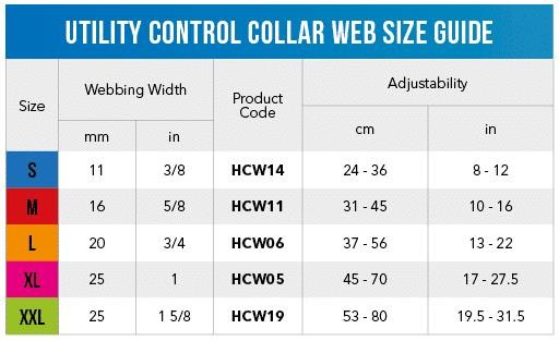 Rogz Utility Control Web Halsband M Roze Boyun Tasması