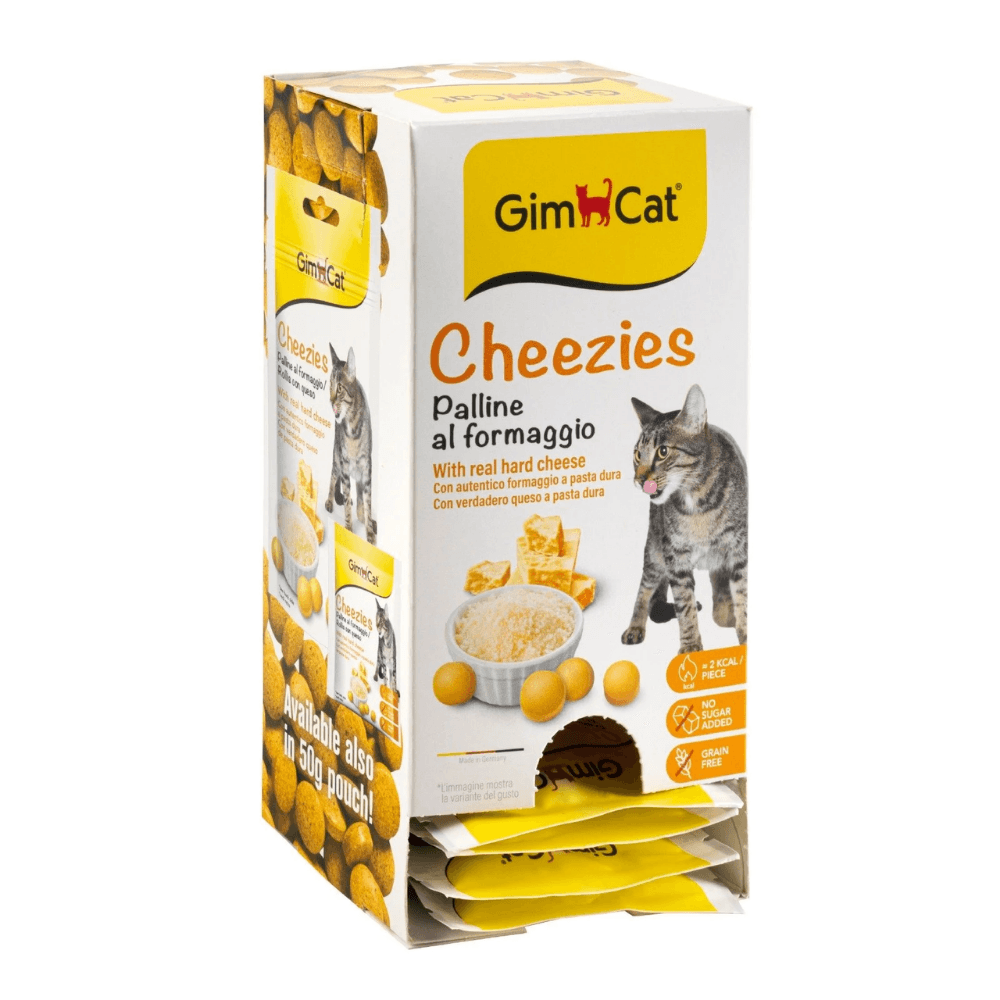 Gimcat Cheezies Kedi Ödül Tableti 20X10 Gr