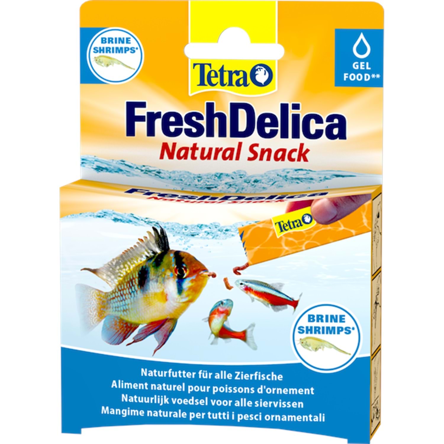 Tetra Fresh Delica Brine Shrimps 48 Gr - Kutu Jel Balık Yemi