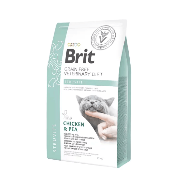 Brit Veterinary Diet Struvite İdrar Yolu Sağlığı Destekleyici Tahılsız Kedi Maması 5 Kg