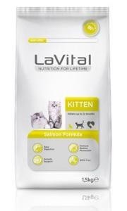 LaVital Somonlu Yavru Kedi Maması 1.5 Kg