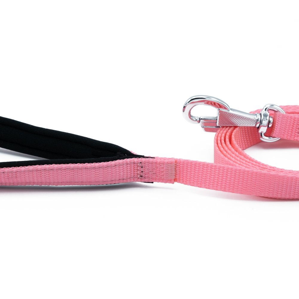 Doggie Dokuma Köpek Gezdirme Kayışı M 1.5x160 Cm Pembe