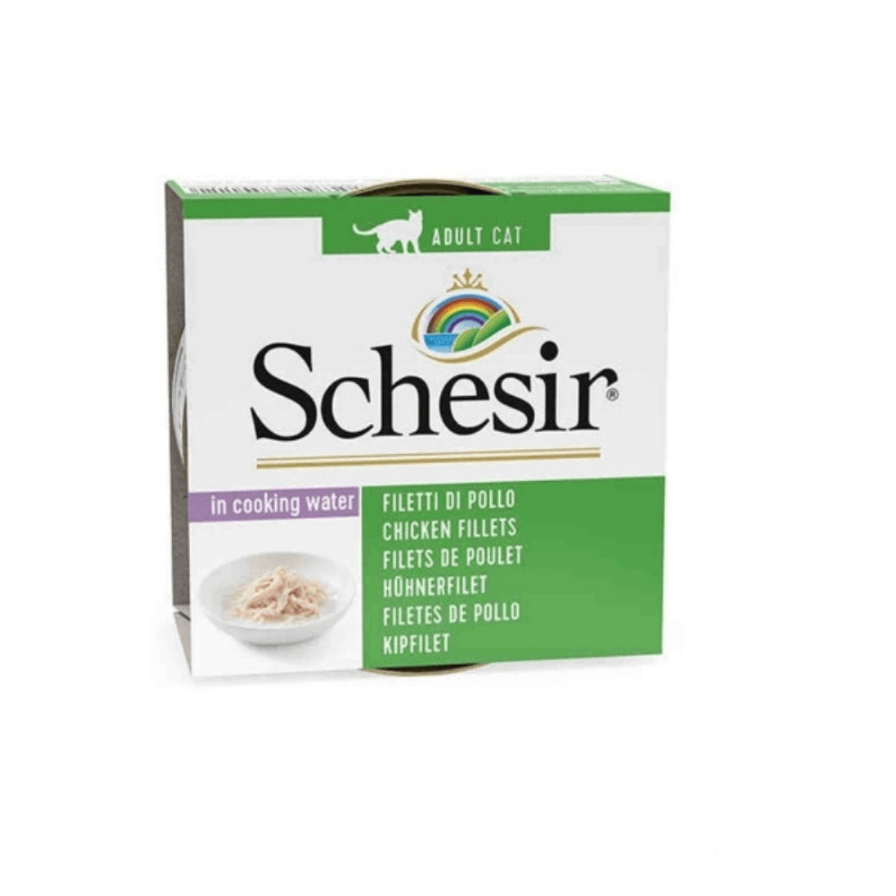Schesir Naturel Tavuk Etli Yetişkin Kedi Konservesi 85 Gr