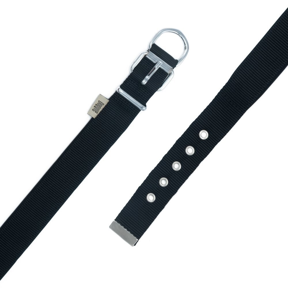 Doggie Comfort Yumuşak Dokuma Köpek Boyun Tasması L 3x47-55 Cm Siyah