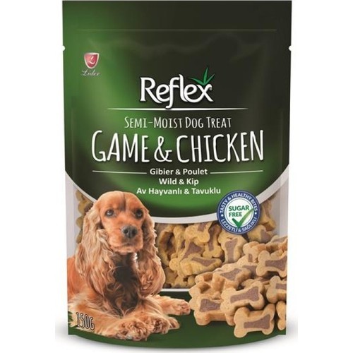 Reflex Av Hayvanlı & Tavuk Etli Yarı Yumuşak Ödül Maması 150 Gr